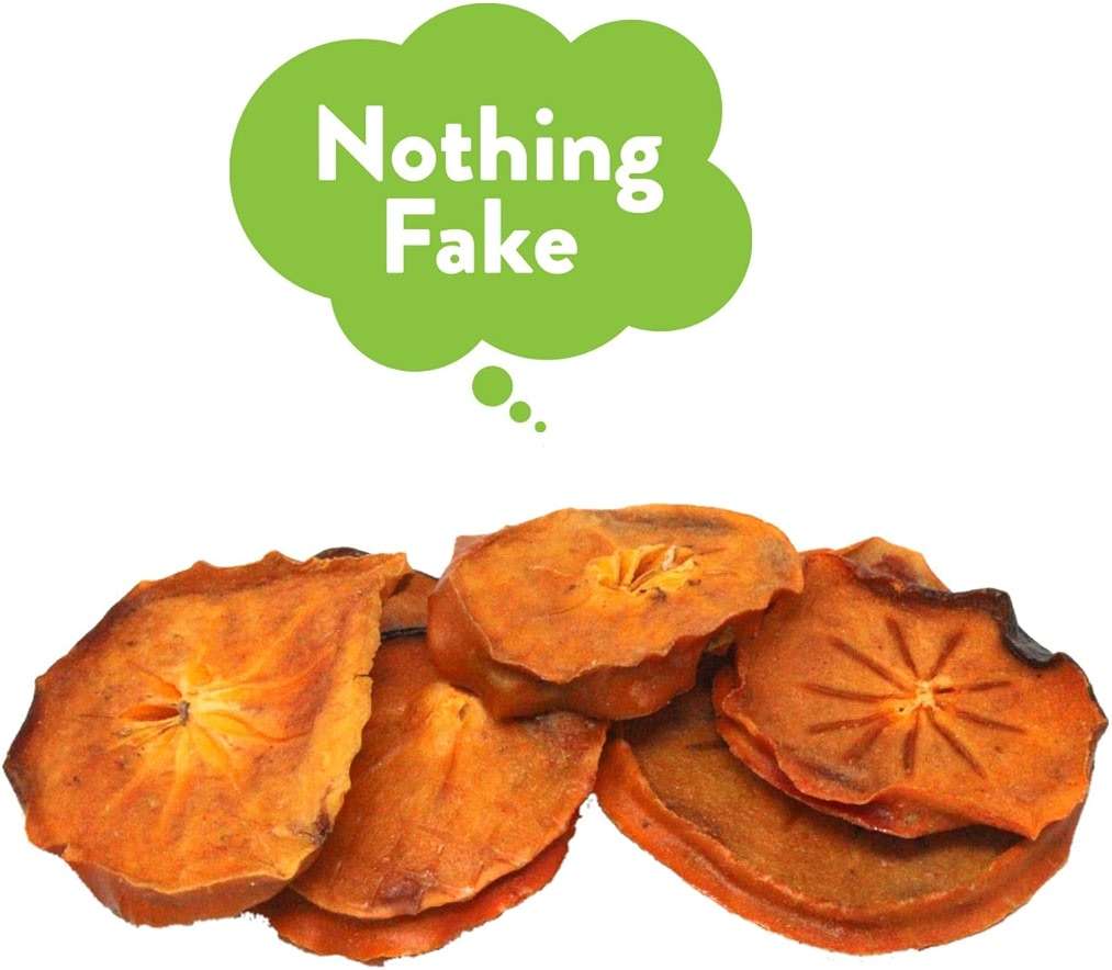 Fruit for Thought Dried Persimmons | Dried Fruit Snack Packs | At Home, Work, or On The Go | Unsweetened Hachiya Persimmon | 12 Ounce Bags Pack of 2 - Image 4