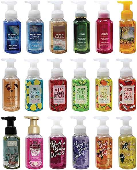 Bath & Body Works Assorted 5 Pack Gentle Foaming Hand Soap - Image 1