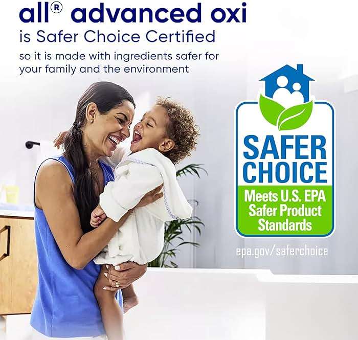 all Liquid Laundry Detergent, Free Clear for Sensitive Skin with OXI, Unscented and Hypoallergenic, 2X Concentrated, 90 Loads - Image 5