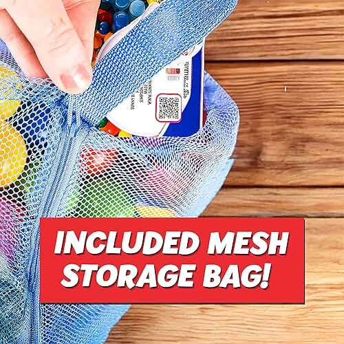 Sunny Days Entertainment 200 Premium Crush-Resistant Play Balls for Ball Pits – Non-Toxic, BPA & Phthalate Free – Vibrant Assorted Colors with Zippered Storage Bag (2.5" Diameter) - Image 6