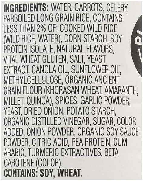 Gardein Plant-Based Chick'n & Rice Soup, Vegan, 15 oz. - Image 3