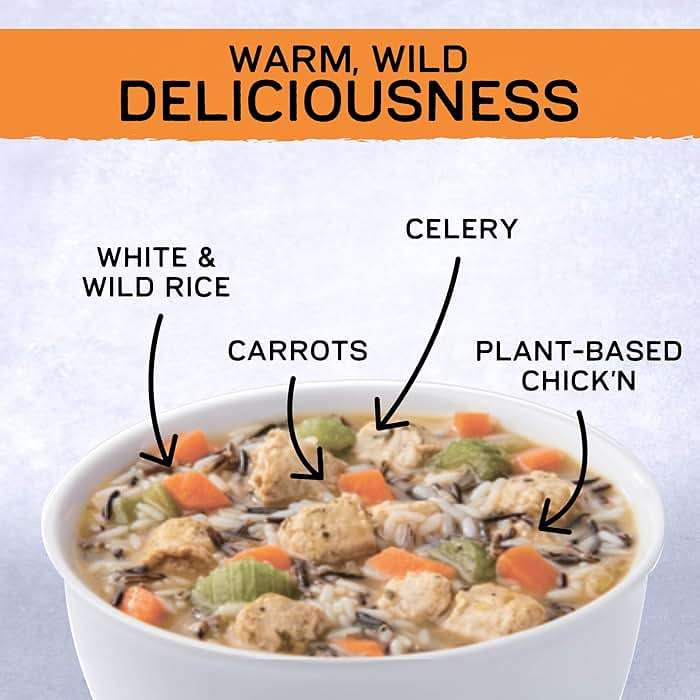 Gardein Plant-Based Chick'n & Rice Soup, Vegan, 15 oz. - Image 5