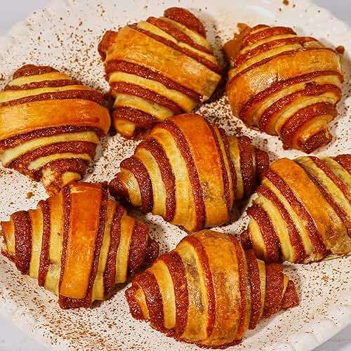 Cinnamon Rolls | Cinnamon Buns | Breakfast Pastry | Rugelach Pastries Cinnamon Croissants | No Coloring Added | Dairy & Nut Free | 13 oz Stern’s Bakery - Image 8