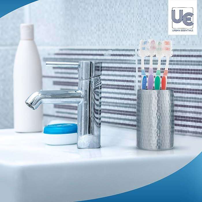 Urban Essentials Bulk Toothbrush Package with Covers | Premium Quality Individually Wrapped Colorful Tooth Brushes | Medium Soft Toothbrush Hygienic Cap for Donations, Travel, Hotels (100 Pack) - Image 3