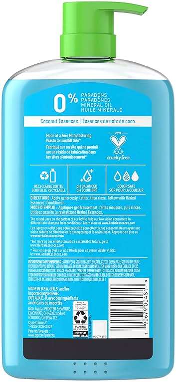 Herbal Essences Hello hydration shampoo shampooing for hair 29.2 FL OZ - Image 2