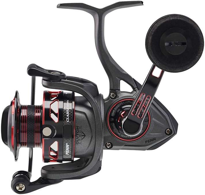 Penn Clash II Spinning Reel - Lightweight Saltwater Shore and Kayak Fishing Reel for Lure Fishing - Sea Fishing Reel for Bass, Pollack, Cod, Wrasse - Image 3
