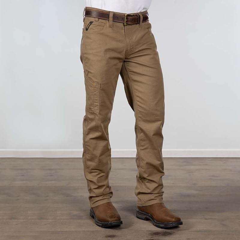 ARIAT Rebar M4 Low Rise DuraStretch Made Tough Stackable Straight Leg Pants - Image 2
