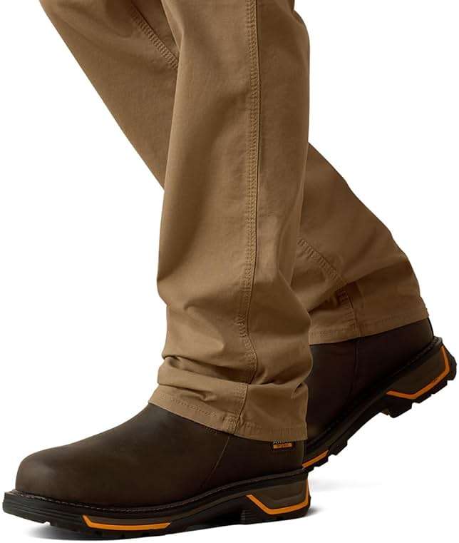 ARIAT Rebar M4 Low Rise DuraStretch Made Tough Stackable Straight Leg Pants - Image 7