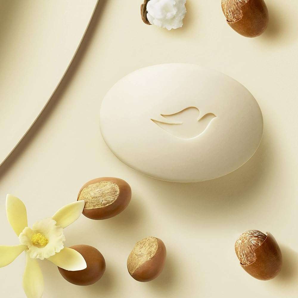 Dove Beauty Bar Gentle Skin Cleanser Moisturizing For Gentle Soft Skin Care Shea Butter More Moisturizing Than Bar Soap 3.75 oz 14 Bars - Image 8
