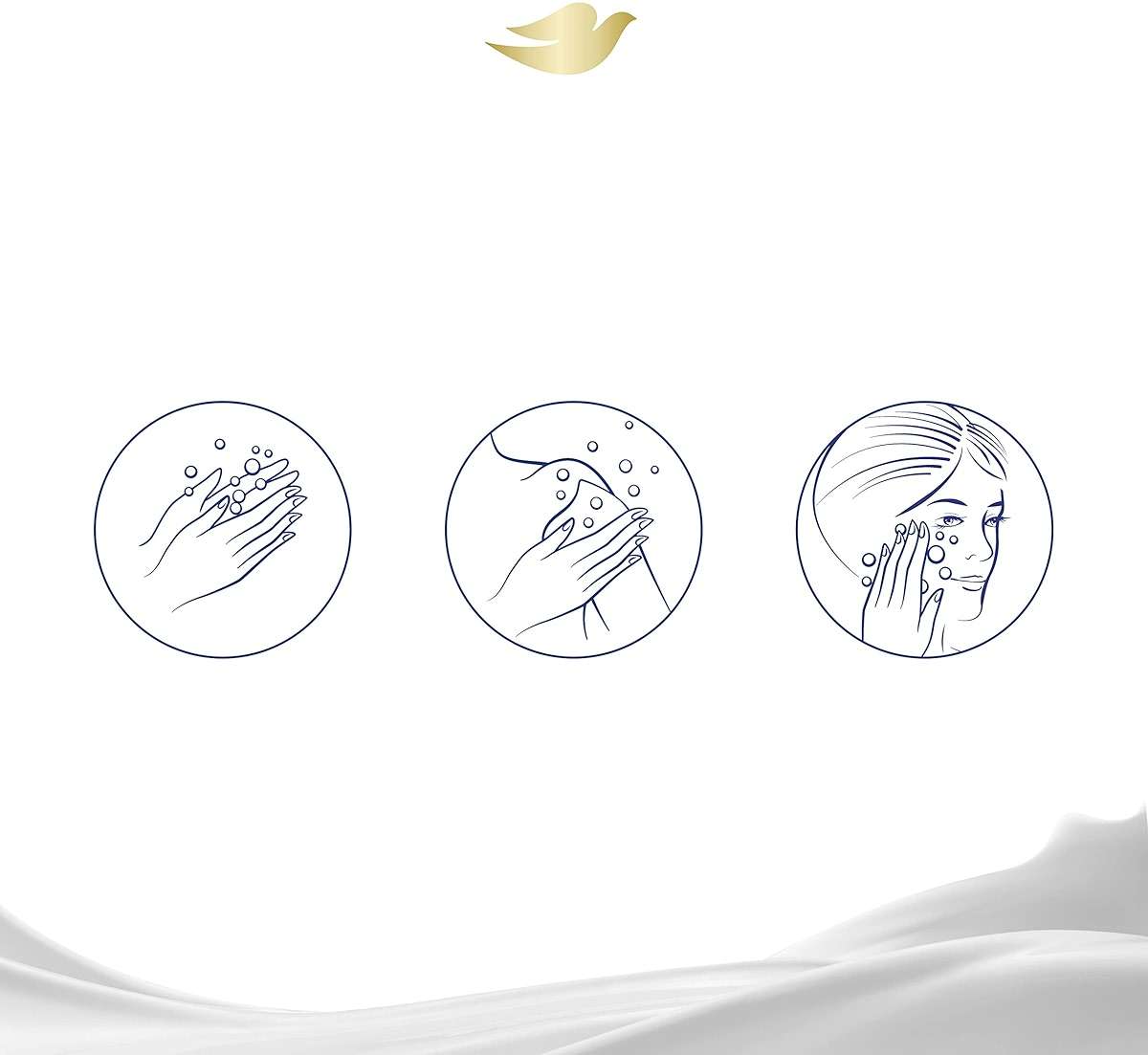 Dove Beauty Bar Gentle Skin Cleanser Moisturizing For Gentle Soft Skin Care Shea Butter More Moisturizing Than Bar Soap 3.75 oz 14 Bars - Image 9