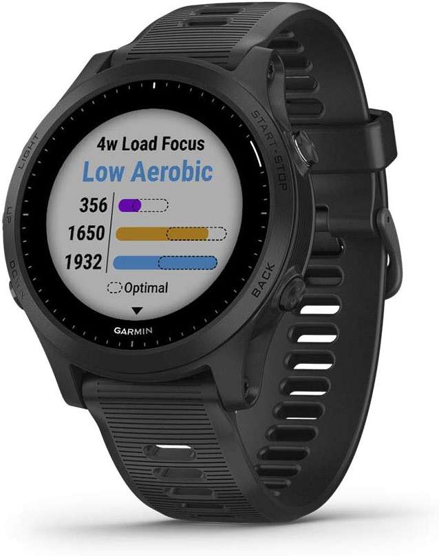 Garmin Forerunner 945, Premium GPS Running/Triathlon Smartwatch with Music, Black (Renewed) - Image 1