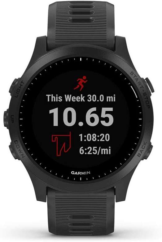 Garmin Forerunner 945, Premium GPS Running/Triathlon Smartwatch with Music, Black (Renewed) - Image 2