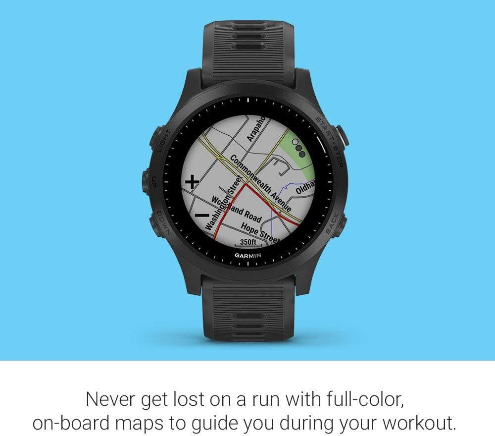 Garmin Forerunner 945, Premium GPS Running/Triathlon Smartwatch with Music, Black (Renewed) - Image 4