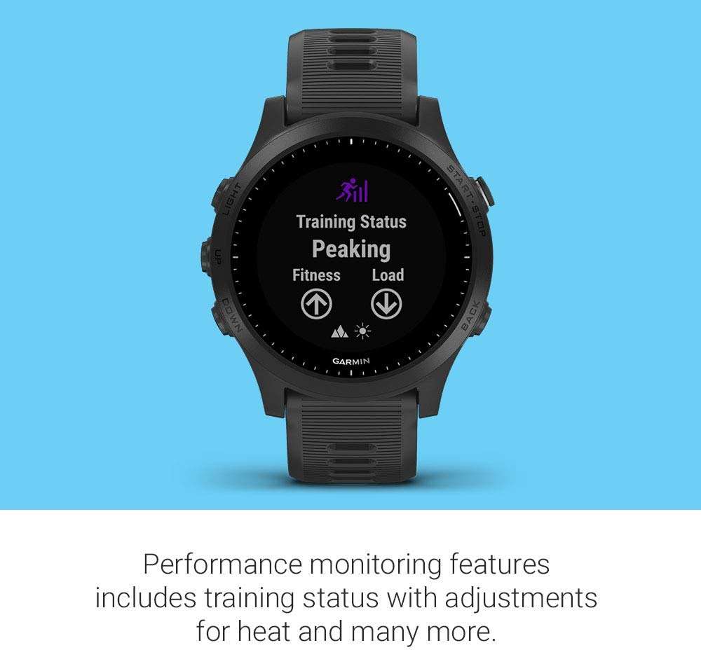 Garmin Forerunner 945, Premium GPS Running/Triathlon Smartwatch with Music, Black (Renewed) - Image 5
