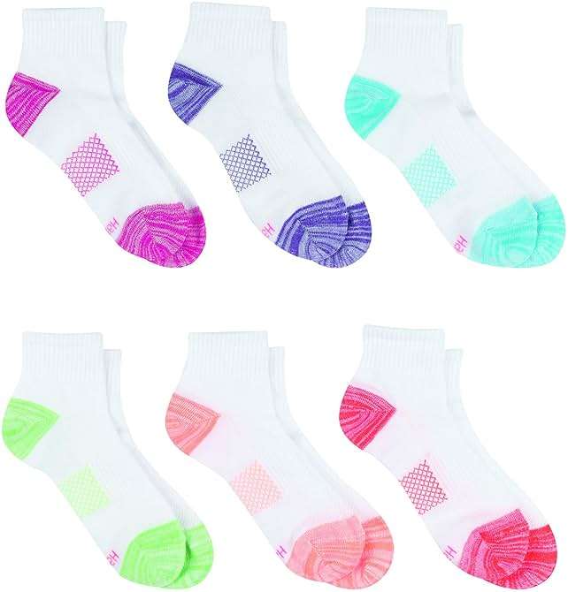 Hanes Women's Socks, Lightweight Breathable Socks, No Show and Super No Show, 6-Pack - Image 3