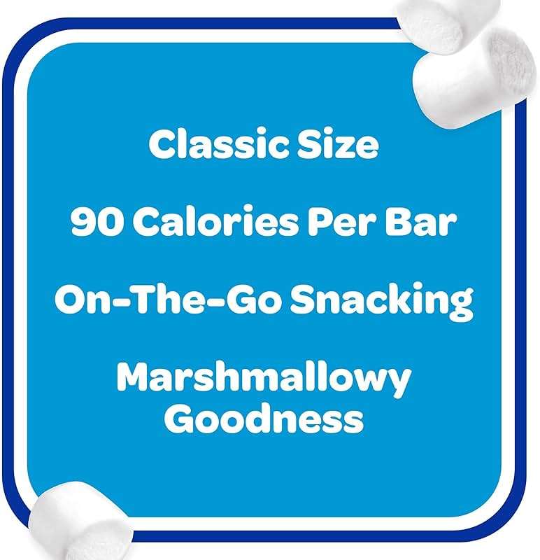 Rice Krispies Treats Crispy Marshmallow Squares, Kids Snacks, Cereal Bars, Original, 3.329lb Box (54 Bars) - Image 6
