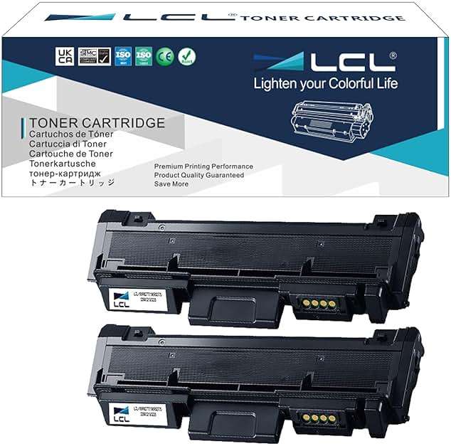 LCL 106R02777 Toner Cartridge Replacement for Xerox 106R02777 Black Toner Cartridge Work with Xerox 3215 3215NI 3225 3225DNI 3225V 3052 3260 3260VDNI Phaser 3260 3260DI 3260DNI 3260VI (Black,2-Pack) - Image 1