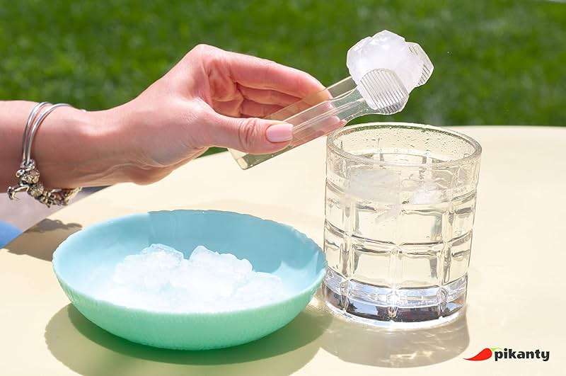 Mini Clear Serving Tongs Set of 4 - Small Plastic Appetizer Tongs for Charcuterie, Buffet, Weddings, Catering, Dessert, Sugar, Pastries and Ice, Dishwasher Safe, Reusable, Made in USA by Pikanty - Image 5
