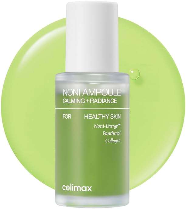 celimax Noni Energy Ampoule 30ml | with Noni Extract, Hydrating, Moisturizing & Soothing Serum for Dark Spots & Fine Lines, Anti Aging, Brightening For Face, Facial Astringent - Image 1