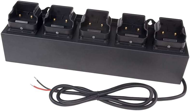 Nightstick 5568-CHGRDC5 5-Bank DC Powered Charger - 5566/68 Intrant™ Angle Lights - Image 1