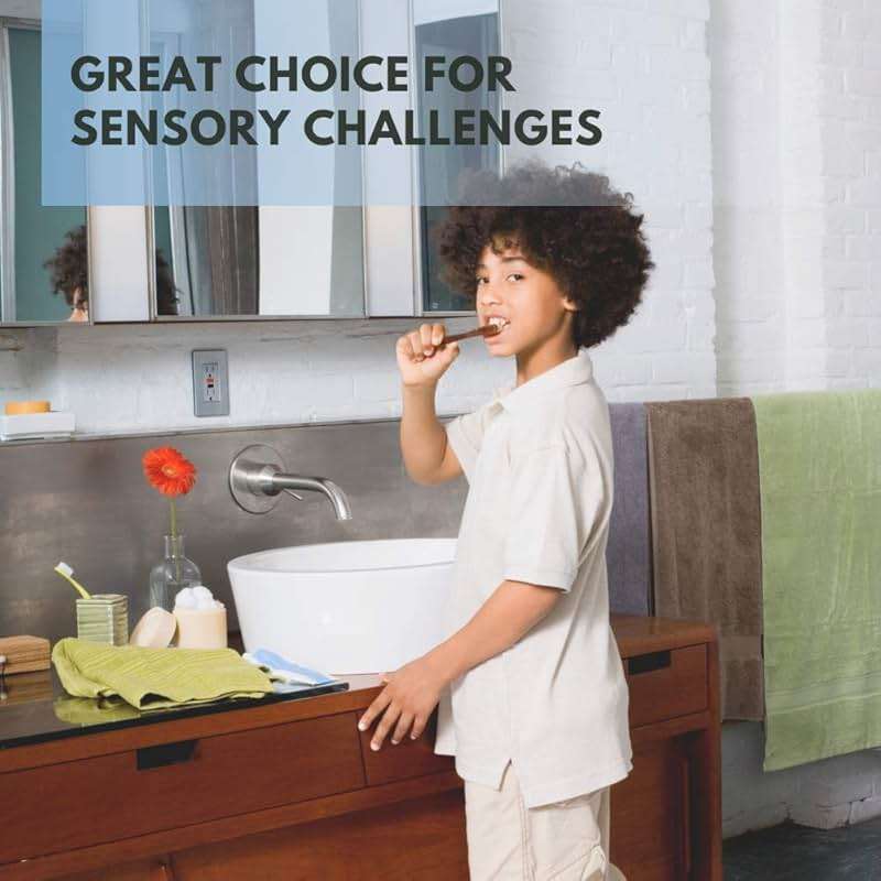 Wimolek Extra Soft Toothbrush for Sensitive Gums and Teeth. Micro Nano Toothbrushes with 20,000 Ultra Soft Bamboo Charcoal Bristles. Excellent Cleaning Effect (2 Pack) (Black Wave Bristle) - Image 4