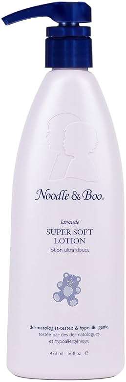 Noodle & Boo Lavender Super Soft Moisturizing Lotion for Daily Newborn and Baby Care - Image 1