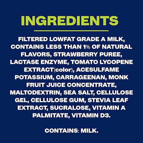 Core Power Fairlife Elite 42g High Protein Milk Shake Bottle , Ready To Drink for Workout Recovery, Strawberry, 14 Fl Oz, Liquid, kosher (Pack of 12) - Image 3