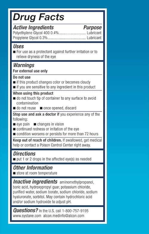 Systane Hydration Preservative-Free Lubricant Eye Drops, Transparent, 0.6 Fl Oz, 30 Count - Image 3