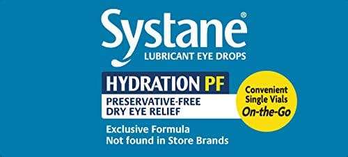 Systane Hydration Preservative-Free Lubricant Eye Drops, Transparent, 0.6 Fl Oz, 30 Count - Image 8