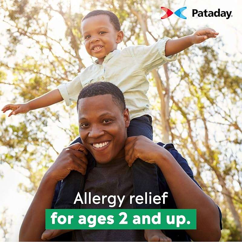 Pataday Once Daily Allergy Itch Relief Eye Drops, 2.5 ml, Olopatadine 0.2% Antihistamine Drops for Itchy Eyes, Targets Pollen, Ragweed, Grass & Pet Dander, Up to 16-Hour Relief - Image 5