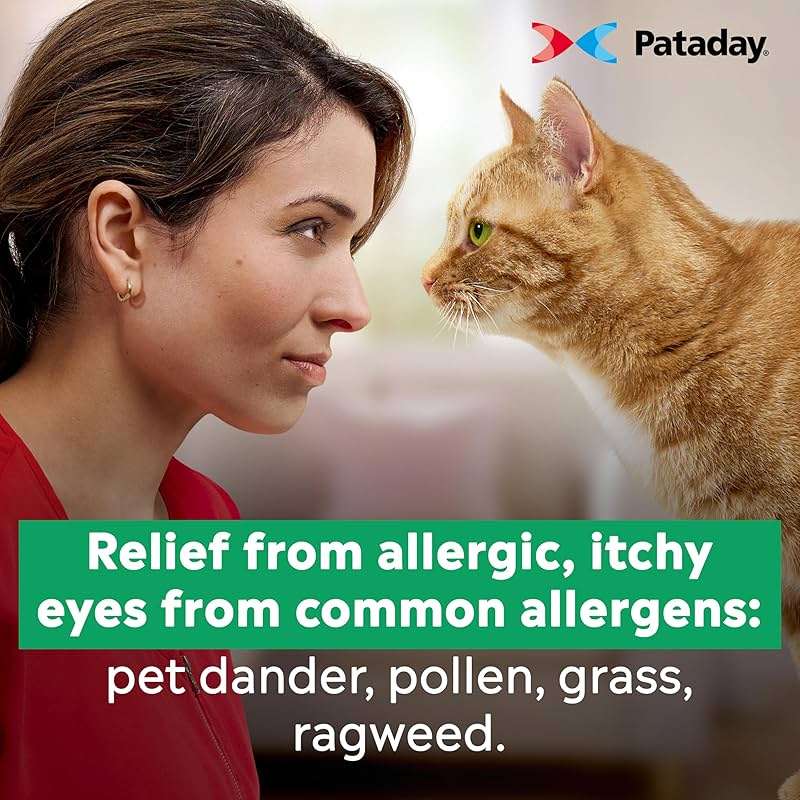 Pataday Once Daily Allergy Itch Relief Eye Drops, 2.5 ml, Olopatadine 0.2% Antihistamine Drops for Itchy Eyes, Targets Pollen, Ragweed, Grass & Pet Dander, Up to 16-Hour Relief - Image 6