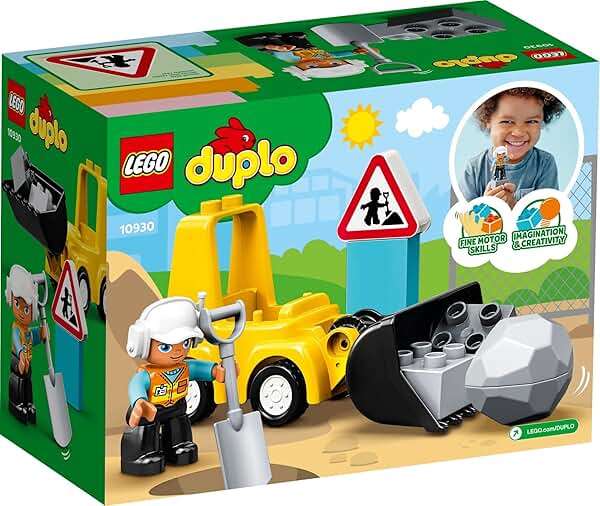 LEGO DUPLO Town Bulldozer Construction Vehicle 10930 Toy Set, Early Development and Activity Toys, Gift for Grandchildren, Toddlers, Boys & Girls Ages 2 Years Old and Up - Image 6