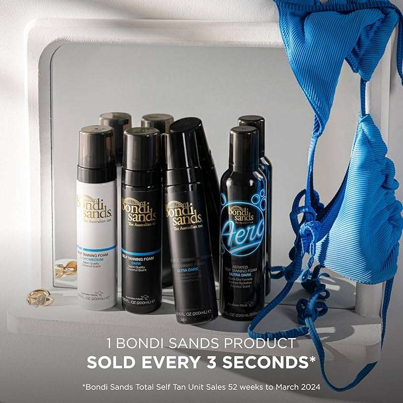 Bondi Sands Aero Self Tanning Foam | Lightweight + Fast-Drying Aerosol Formula Gives Skin a Hydrated, Long-Lasting Bronzed Glow | 7.61 Oz/225 mL - Image 7
