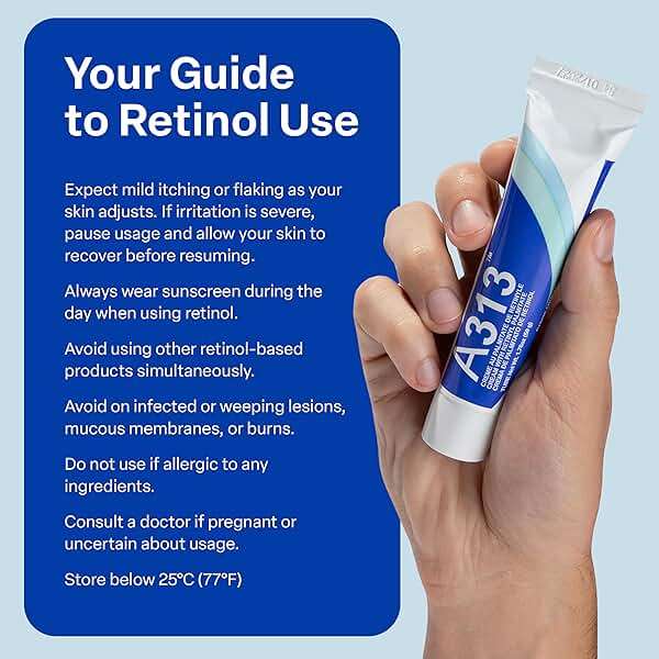 A313 Vitamin A Pommade (Ointment) 200,000 IU – French Dermatological Night Treatment – Rich Occlusive Formula, 50g - Image 6