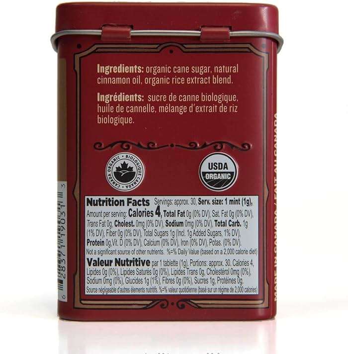 Clawhammer Organic Hot Cinnamon Mints, 30 GR - Image 3