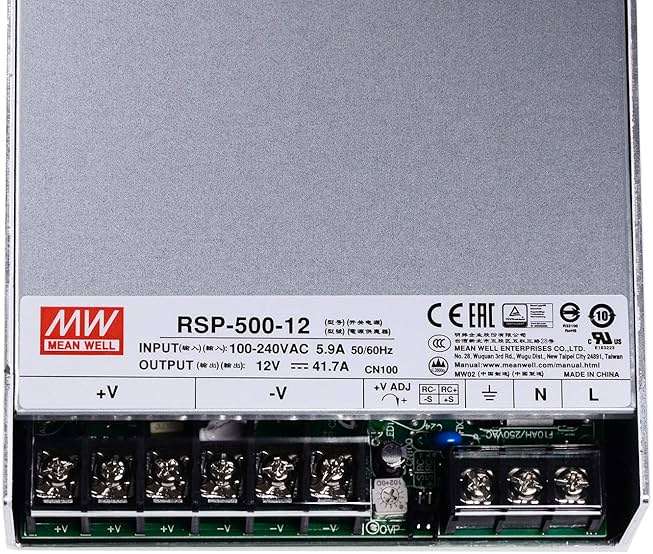 MEAN WELL RSP-500-12 DC 500W/12V/42A - Image 2