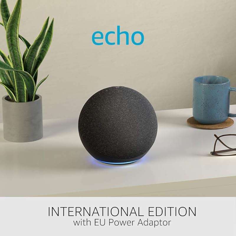 Echo (4th generation) International Version | With premium sound, smart home hub and Alexa | Charcoal - Image 7
