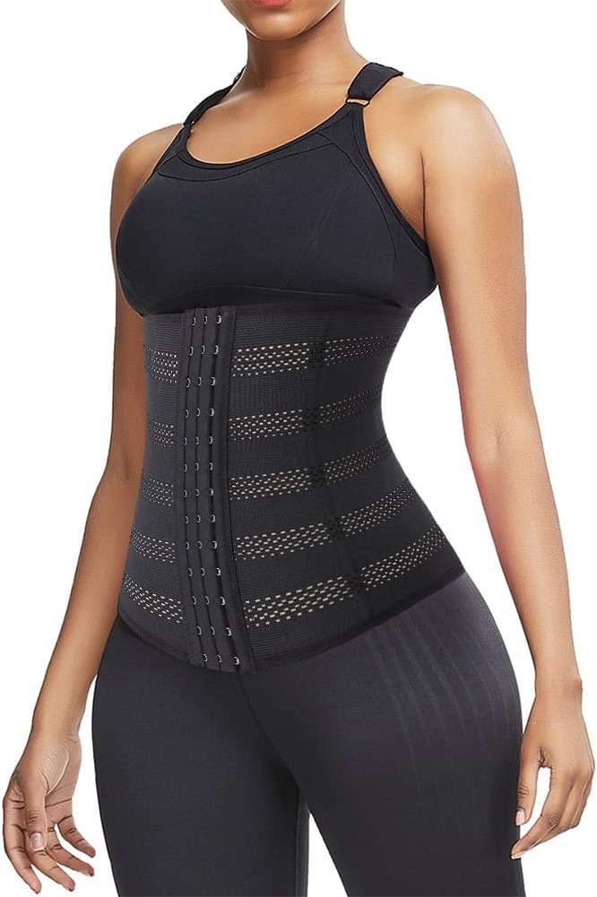 Waist Trainer Corsets for Women Underbust Sport Trimmer Belts Cincher Hourglass Body Shaper Girdle - Image 1