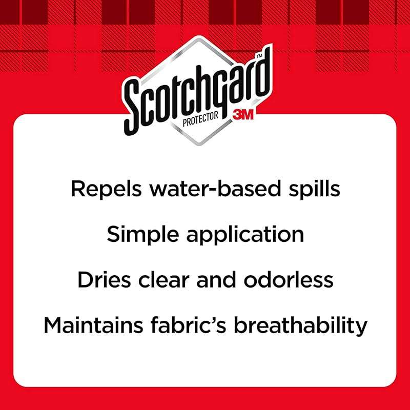 Scotchgard Fabric Water Shield, 13.5 Ounces, Repels Water, Ideal for Couches, Pillows, Furniture, Shoes and More, Long Lasting Protection - Image 10