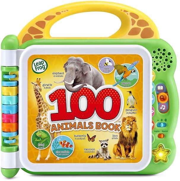 LeapFrog 100 Animals Book, Green - Image 1
