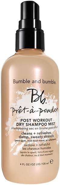 Bumble and bumble. Prêt-à-powder Post Workout Non-Aerosol Dry Shampoo Hair Mist | Cleanses Sweat + Eliminates Odor | For All Curly, Wavy, Straight Hair Types - Image 1