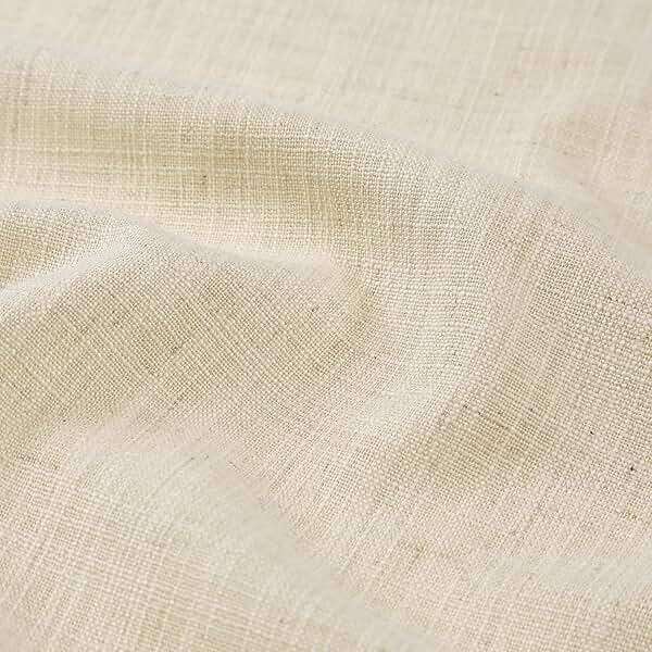 TWOPAGES Liz Linen Custom Curtain Customizable Size Blackout Pleated Header Memory Trained Neutral Linen Textured Window Drapes for Living Room Bedroom Patio Door Ceiling Track and Rod,1 Panel - Image 7