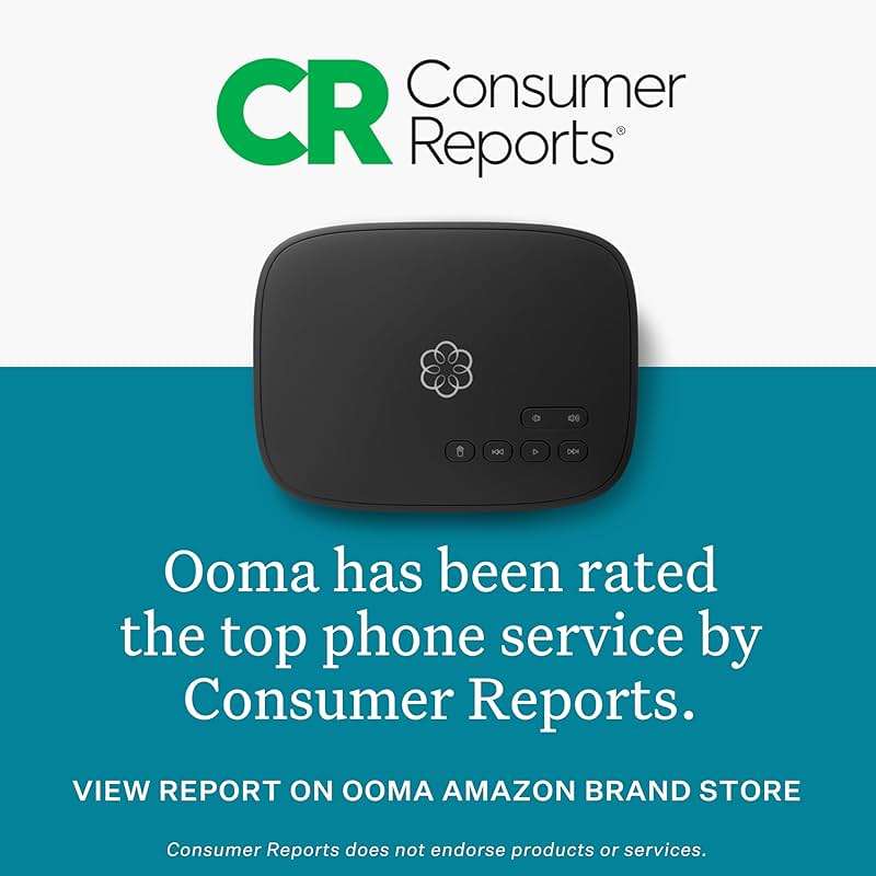 Ooma Telo VoIP with 3 HD3 Handsets Complete Home Phone System for Unlimited Nationwide Calling, Mobile App Access, and Robocall Blocking Affordable Landline Replacement - Image 2