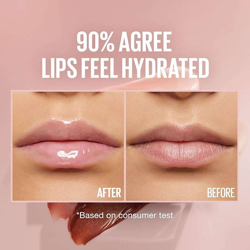 Maybelline Lifter Gloss, Hydrating Lip Gloss with Hyaluronic Acid, Ice, Pink Neutral, 0.18 Ounce - Image 5