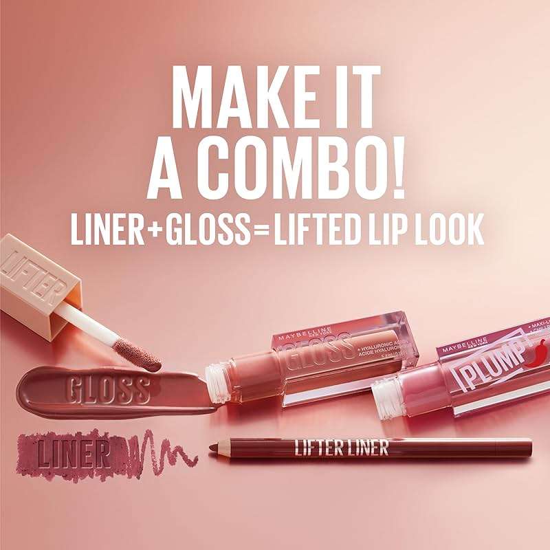 Maybelline Lifter Gloss, Hydrating Lip Gloss with Hyaluronic Acid, Ice, Pink Neutral, 0.18 Ounce - Image 7