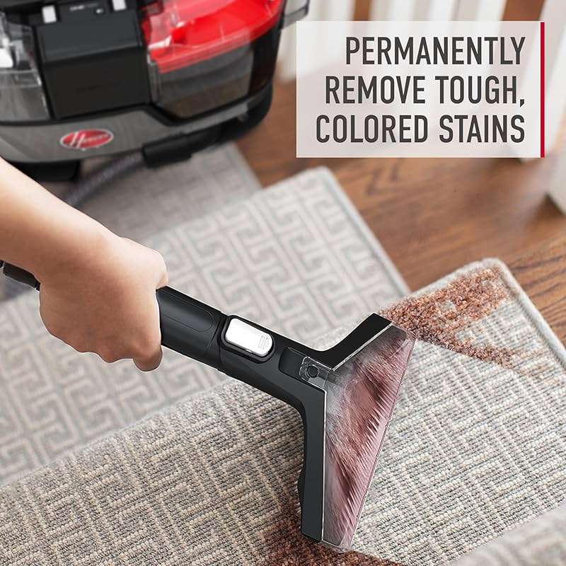 Hoover Oxy Portable Spot Cleaner Solution, 32 oz., Fresh Air Scent, Portable Cleaning Solution, Removes Tough Colored Stains from Carpet and Upholstery, Designed for Hoover CleanSlate Spot Cleaners - Image 3
