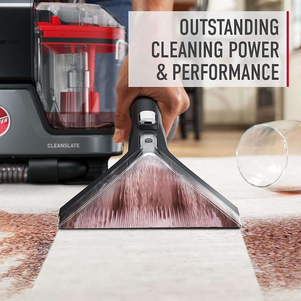Hoover Oxy Portable Spot Cleaner Solution, 32 oz., Fresh Air Scent, Portable Cleaning Solution, Removes Tough Colored Stains from Carpet and Upholstery, Designed for Hoover CleanSlate Spot Cleaners - Image 4