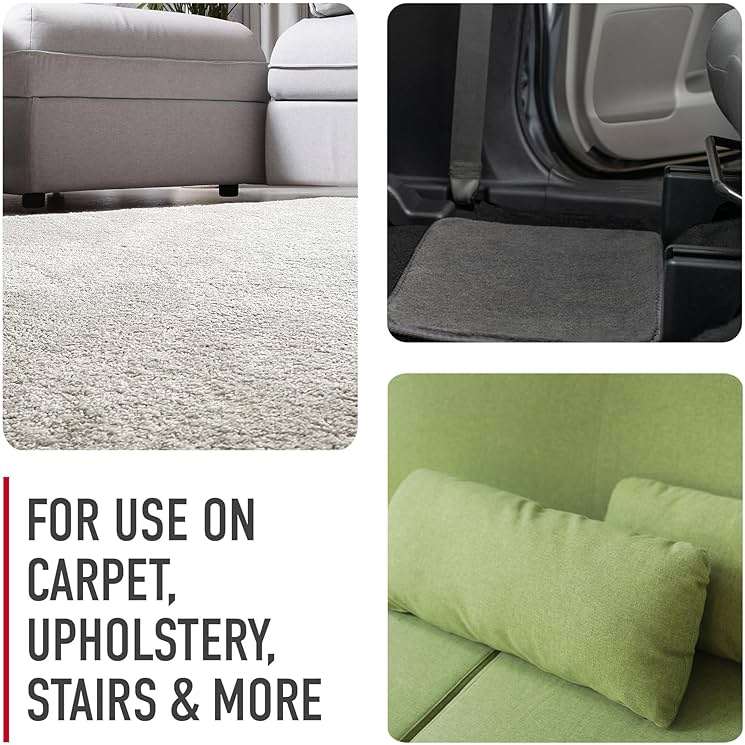 Hoover Oxy Portable Spot Cleaner Solution, 32 oz., Fresh Air Scent, Portable Cleaning Solution, Removes Tough Colored Stains from Carpet and Upholstery, Designed for Hoover CleanSlate Spot Cleaners - Image 5