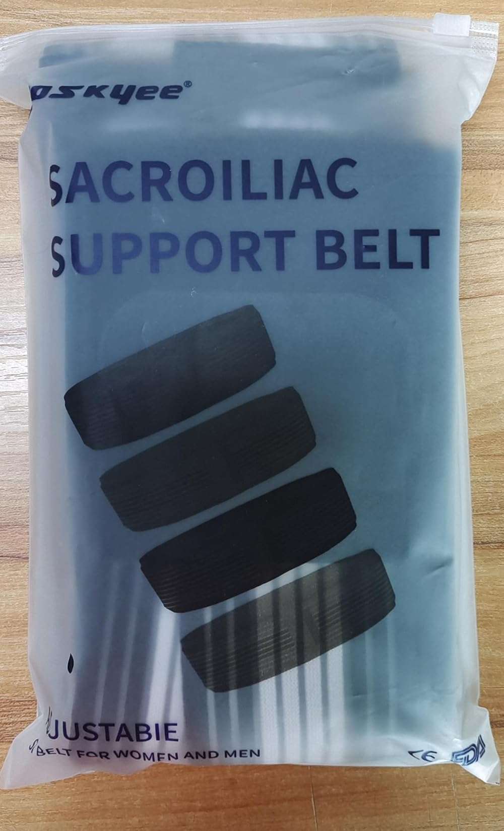Paskyee Sciatica Belt, Sacroiliac Hip Band for Men Women - Sciatic, Lower Back, Si Joint, Pelvic pain Relief Regular - Image 7