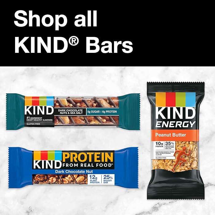KIND Mini Snack Bars, Dark Chocolate Nuts & Sea Salt, Gluten Free, Low Sugar, Low Calorie Snacks, 10 Count - Image 12